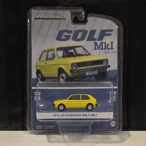 1974 Volkswagen Golf Mk1 Toy Car - Bright Yellow